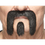 Picture of MUSTACHE AND SQUARE PINCH - BLACK