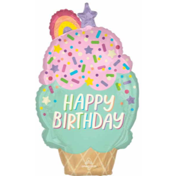 Image de ICE CREAM PARTY - BIRTHDAY SUPERSHAPE