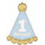 Image de MISTER 1ST BDAY HAT SUPERSHAPE