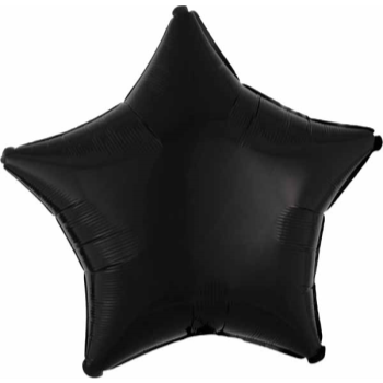 Picture of 18" FOIL - BLACK STAR