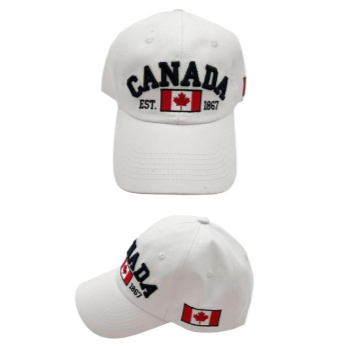 Image de Canada Baseball Cap - White 