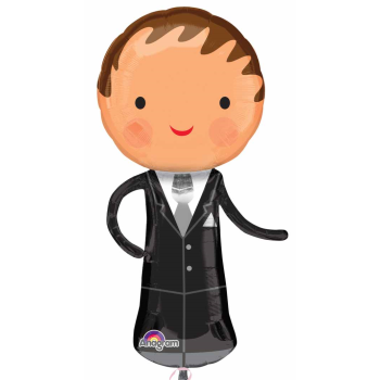 Picture of 40" WEDDING - HANDSOME GROOM
