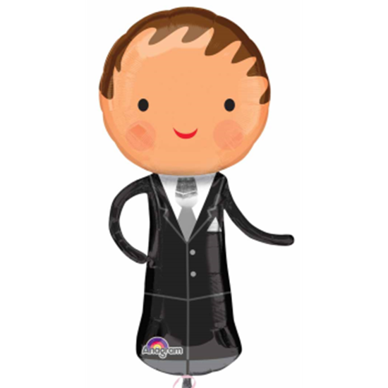 Image sur 40" WEDDING - HANDSOME GROOM