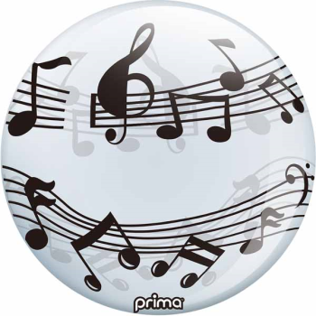 Picture of 20" MUSIC NOTE CLEAR ORB