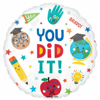Picture of 18'' FOIL -  GRAD FUN YOU DID IT