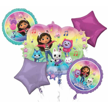 Image de GABBYS DOLLHOUSE FOIL BOUQUET 