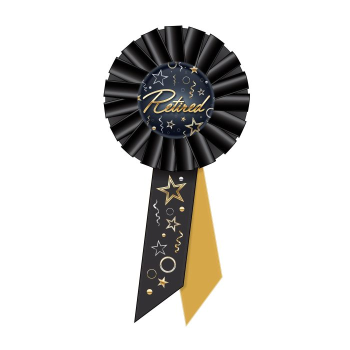 Picture of WEARABLE - HAPPY RETIREMENT ROSETTE 