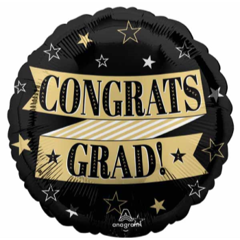 Picture of 18'' FOIL - CONGRATS TO THE GRAD