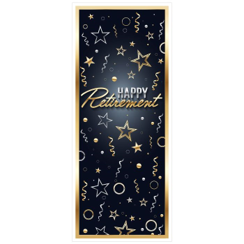Picture of DECOR - HAPPY RETIREMENT DOOR COVER
