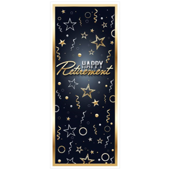 Picture of DECOR - HAPPY RETIREMENT DOOR COVER