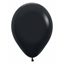 Image de 5" BLACK #080 LATEX BALLOONS - SEMPERTEX