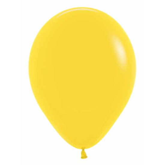 Picture of 5" YELLOW #020 LATEX BALLOONS - SEMPERTEX