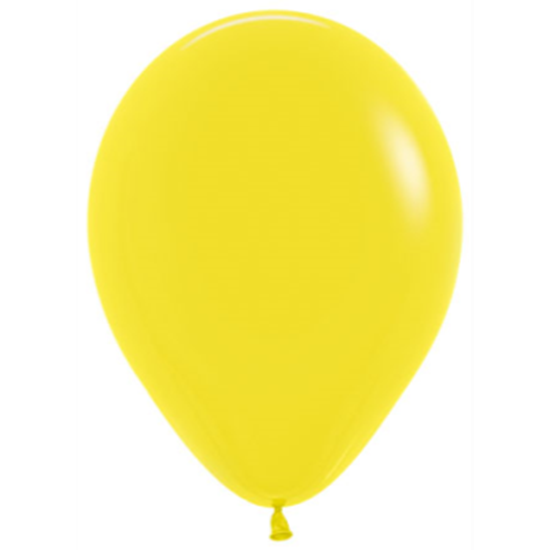 Picture of 11" YELLOW #020 LATEX BALLOONS - SEMPERTEX