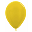 Picture of 11" METALLIC YELLOW LATEX BALLOONS - SEMPERTEX
