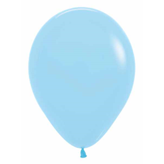Picture of 5" PASTEL MATTE BLUE #640 LATEX BALLOONS - SEMPERTEX