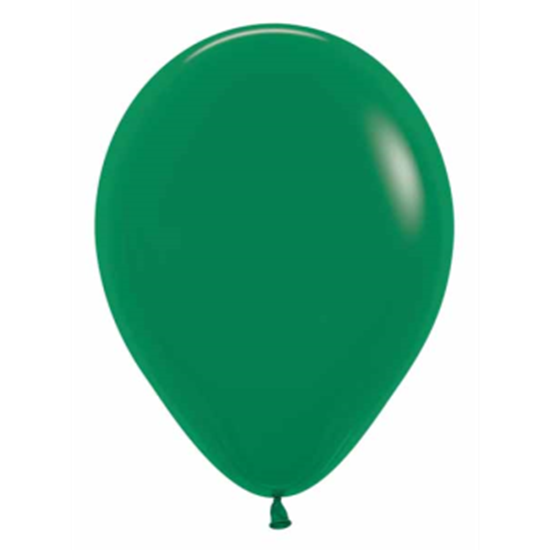 Picture of 11" FOREST GREEN #032 LATEX BALLOONS - SEMPERTEX