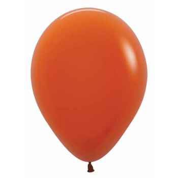 Picture of 5" SUNSET ORANGE #061 LATEX BALLOONS - SEMPERTEX