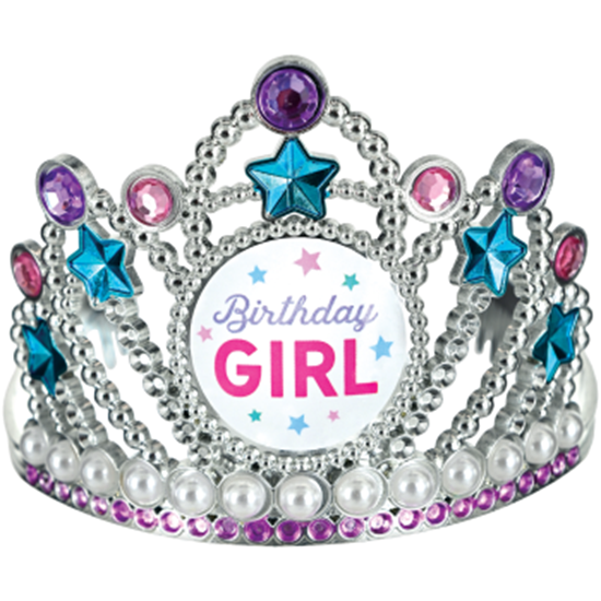 Image sur WEARABLES - PEARL TIARA BIRTHDAY GIRL 