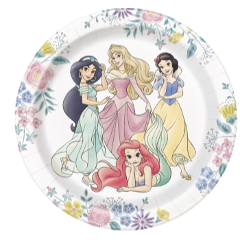 Picture of Disney PRINCESS PARTY Round 7" Plates  