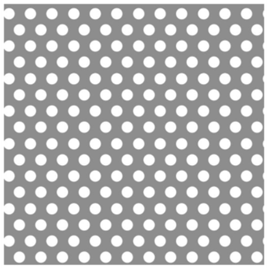 Image sur WRAPPING - METALLIC SILVER DOTS Gift Wrap Roll