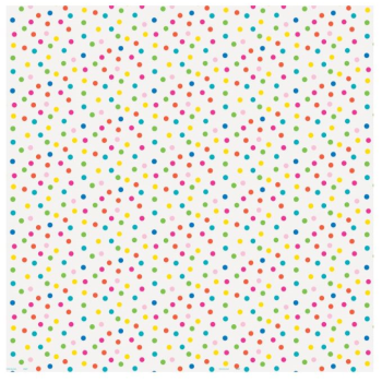 Picture of WRAPPING - CONFETTI CAKE DOTS Gift Wrap Roll