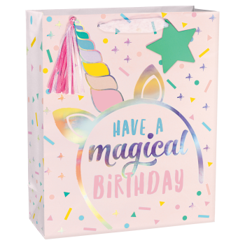 Image de GIFT BAG - LARGE UNICORN 