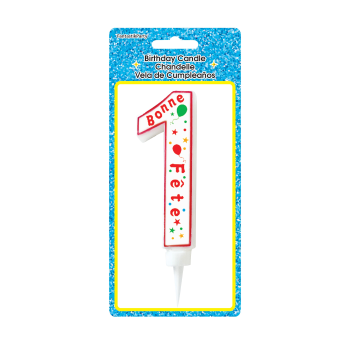Picture of BONNE FETE CANDLE #1