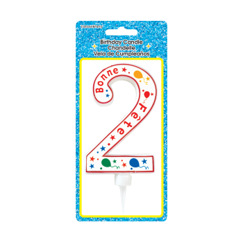 Picture of BONNE FETE CANDLE #2