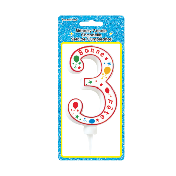 Picture of BONNE FETE CANDLE #3