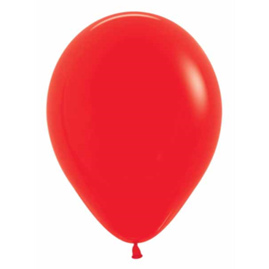Picture of 11" RED #015 LATEX BALLOONS - SEMPERTEX