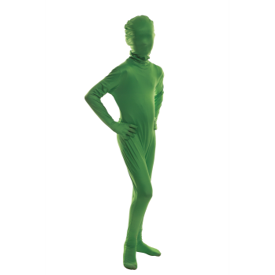 Picture of BASIC FULL BODYSUIT - KIDS LARGE - GREEN