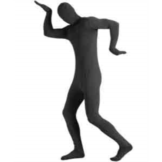 Picture of BODYSUIT - ADULT LARGE - BLACK 