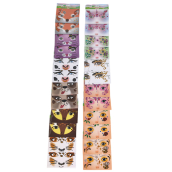 Picture of FACE ART SEQUIN ASSORTED ANIMALS