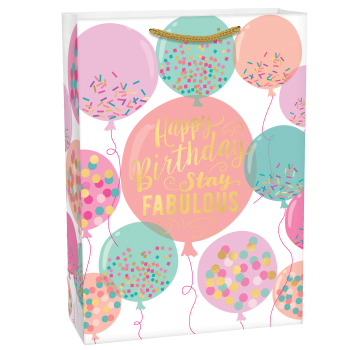 Picture of BAG - BIRTHDAY BALLOONS XL BAG 