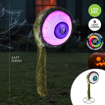 Picture of DECOR - PLUSH MONSTER EYEBALL LIGHT LED