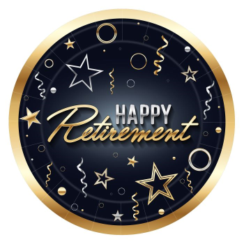 Image de TABLWEWARE - RETIREMENT 7" PLATE