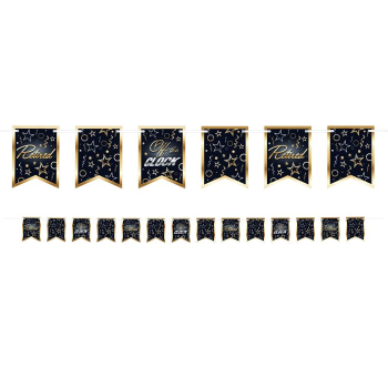 Image de DECOR - HAPPY RETIREMENT STREAMER BANNER