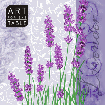 Image de LAVENDER FLOWER LUNCHEON NAPKINS