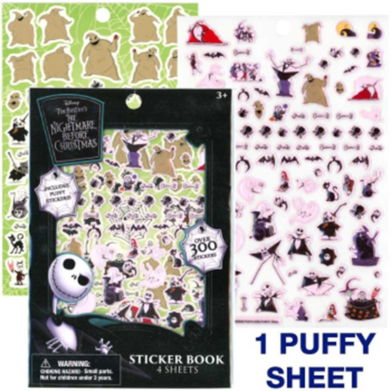 Picture of NIGHTMARE BEFORE XMAS STICKER BOOK 