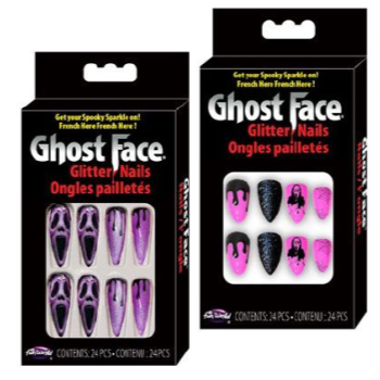 Picture of NAILS - GHOST FACE PURPLE GLITTER