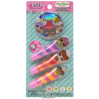 Picture of LOL LIP GLOSS 3PKG WITH MIRROR