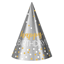 Picture of WEARABLES - Silver & Gold Printed Cone Hats