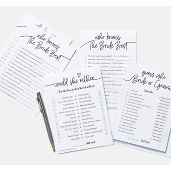 Image sur GAME - Something Blue Bridal Shower Games