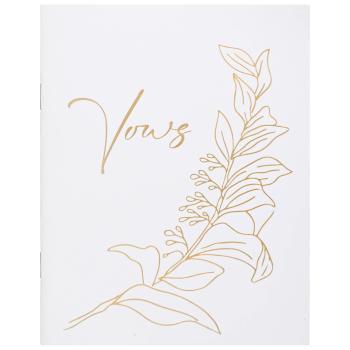 Image de Wedding Vow Books 2/pkg