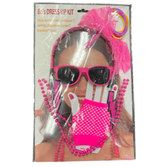 Picture of 80'S Party Accessory Kit Pink