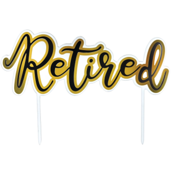 Picture of DECOR - Officially Retired Cake Topper