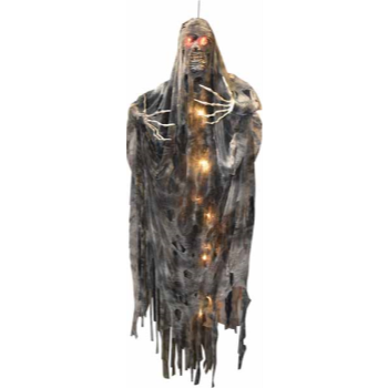 Image de 6' HANGING LITEUP CREEPY MUMMY