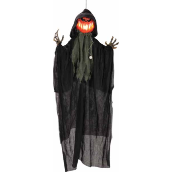 Image de 4' HANGING SONIC PUMPKIN MAN