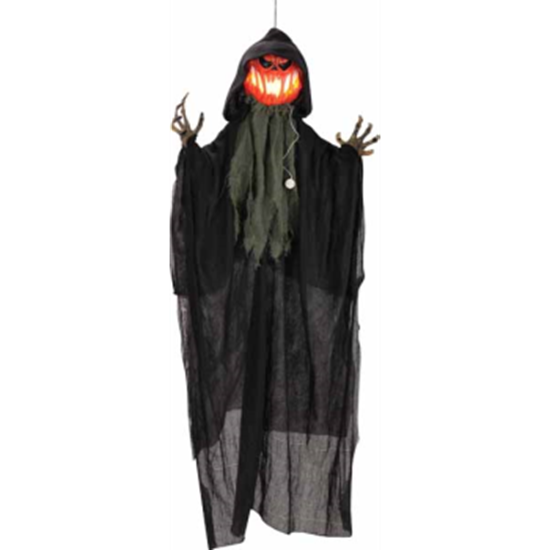 Image sur 4' HANGING SONIC PUMPKIN MAN