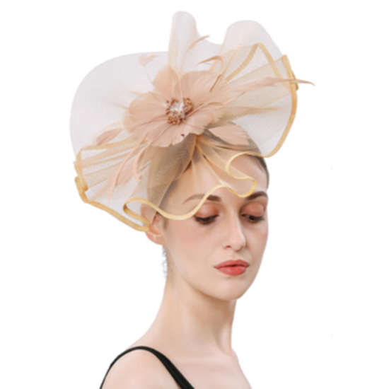 Picture of 20's - Beige Floral Fascinator